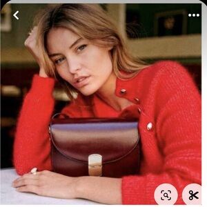 Sezane Red Sweater